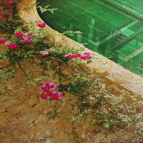 Egy régi ajtó képe (120x50 cm)