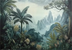 Fotótapéta Dzsungel Tájkép Hegyek Hálószoba Nappali Tapéta Flizelina 150x105