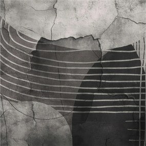 Divatos 3D Fali Tapéta Absztrakt vonalak 250x250 Ragasztóval