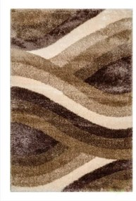 Izolda barna szőnyeg shaggy hosszú szálú 125 x 200 cm