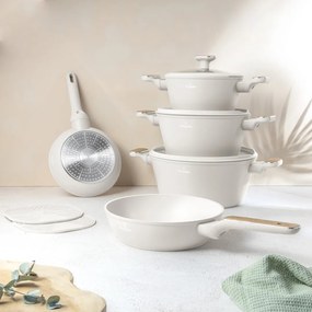 BerlingerHaus Sahara Nordic titánbevonatúedénykészlet, 10 db