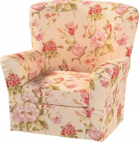 Tomelilla magas fotelhuzat Ikea könyvjelzőkkel, rózsaszín