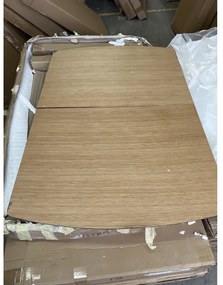 AKCIÓ VITRO II étkezőasztal tölgy dekor asztallappal 120(160)x80, kihúzható II. osztály