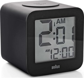 Ébresztőóra Braun BC25BP-DCF Fekete Rádiós Controlled Beszélő Szundi
