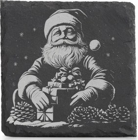 Kő alátét x4 bögre Mikulás Karácsony Ajándékok