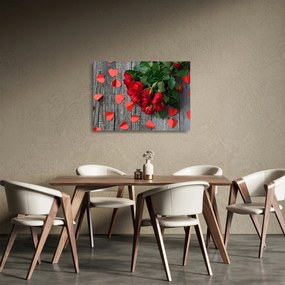 Rózsa képe (üvegen) (70x50 cm)