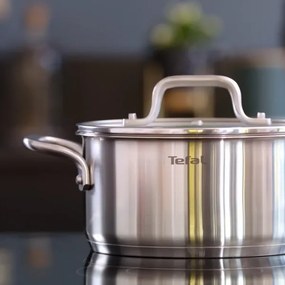 Tefal - Lábaskészlet 10 db VIRTUOSO rozsdamentes