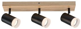 Rabalux 73123 - TORAS mennyezeti spotlámpa 3xGU10/5W/230V tölgy