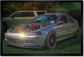 Poszterek keretben 60x40 Egyedi autó