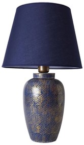 Asztali lámpa RAMZES 1xE27/40W/230V kék