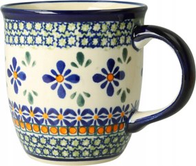 Bögre Kerámia Bolesławiec 1 Fajta 350ml GU1105DEKDu60 Kézműves