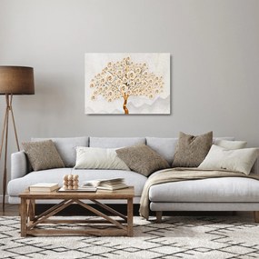 Egy virágfa képe (üvegen) (70x50 cm)