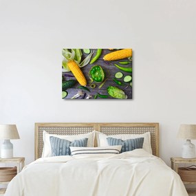 Zöldség képe (70x50 cm)