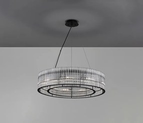 Függeszték Fekete BAROK NOVA LUCE 9006056