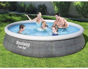 Bestway Fast Set felfújható medenceszett szivattyúval 396 x 84 cm