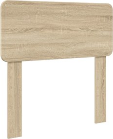 vidaXL Fejtámla Sonoma tölgy 100 cm Faanyag