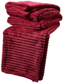 Téli vastag takaró piros 180x200 cm