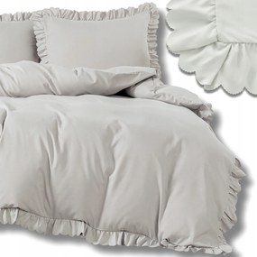 Fodros Ágyneműhuzat 200x220 +2 Párnahuzat Fodros Ágyneműhuzat Garnitúra