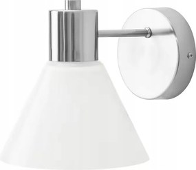 Ikea Flugbo Fali lámpa, vezetékes telepítés, nikkelezett/üveg