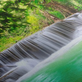 Kép egy vízesésről Kanchanaburiban, Thaiföldön (120x50 cm)