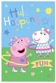 Peppa malac Hula Hooping polár takaró 100x150cm