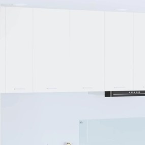 Függő szekrény polcokkal Riga Fehér 80 x 31 x 80 cm Faanyag