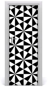 Ajtó tapéta geometriai háttér 75x205 cm