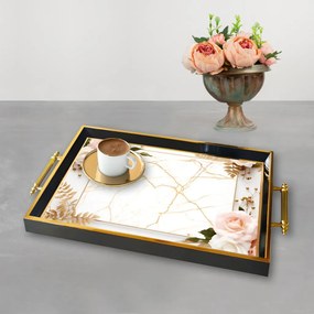 Üveg tálca, 38×24 cm – TPA9907