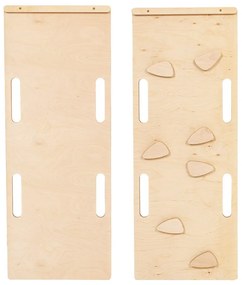 Natúr színű borovi fenyő hinta 39x75x38 cm Montessori – Meowbaby