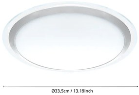 Eglo 95677 - LED Mennyezeti lámpa COMPETA 1 LED/22W/230V
