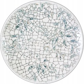 Wilmax 21 cm-es tengerészkék árnyalatú, lapos, kerek porcelán desszertes tányér