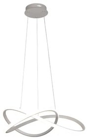 Fényerőszabályozható LED csillár kábeles függesztéssel LED/85W/230V 3000-6500K + távirányító