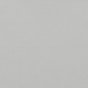 világosszürke 100% oxford poliészter erkélyparaván 75 x 400 cm