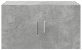 betonszürke szerelt fa faliszekrény 70 x 42,5 x 40 cm