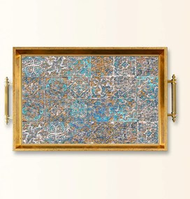 Üveg tálca, 38×24 cm – TPEA9857
