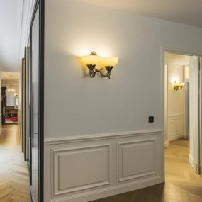 Brilagi - Fali lámpa CLASSIC 2xE27/60W/230V réz