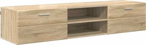 vidaXL Fából Készült Szekrény Sonoma tölgy 150 x 39 x 30 cm Faanyag