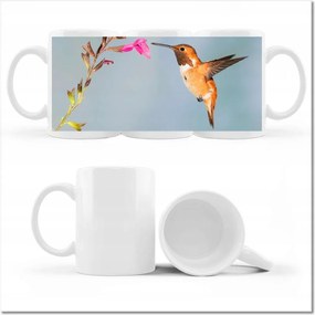 Kolibri mintás bögre, nektár