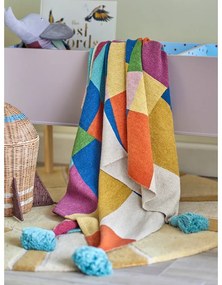 Újrahasznosított pamut gyerek takaró 130x160 cm Colorine – Bloomingville Mini