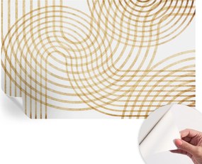 Prémium öntapadós fali fotótapéta Geometrikus szövés 416x254 cm