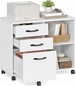 Gurulós irodai szekrény mobil zárral fém dokumentumokhoz