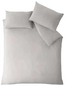 Szürke kétszemélyes ágyneműhuzat 200x200 cm So Soft Easy Iron – Catherine Lansfield