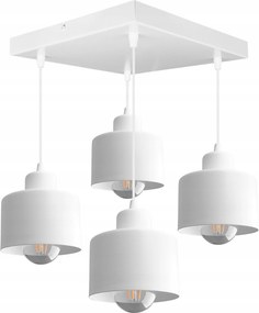 Mennyezeti Lámpa Függő Csillár Loft Fekete Fehér Szürke Konyhába Nappaliba