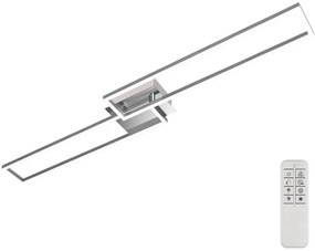 Brilo - LED Dimmelhető felületre szerelhető csillár FRAME 2xLED/20W/230V + távirányító