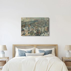 Kép - Camille Pissarro, Boulevard des Italiens, Morning, Sunlight, reprodukciók (90x60 cm)