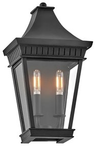 Hinkley HK-CHAPEL-HILL7-MB - Kültéri lámpa CHAPEL HILL 2xE14/40W/230V IP44