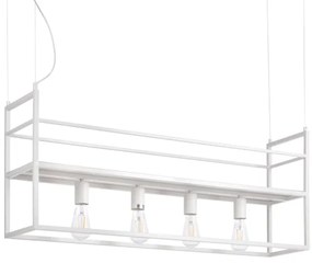 ONLI - Csillár zsinóron polccal JEFFER 4xE27/22W/230V fehér