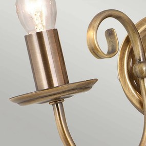 Elstead Lighting ARTISAN ART2-AGD-BRASS Fali lámpa 2x60W/E14