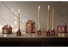 Kerámia adventi gyertyatartó Gingerbread – Kähler Design