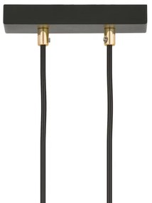 Csillár zsinóron GLAM 1xE14/10W/230V fekete